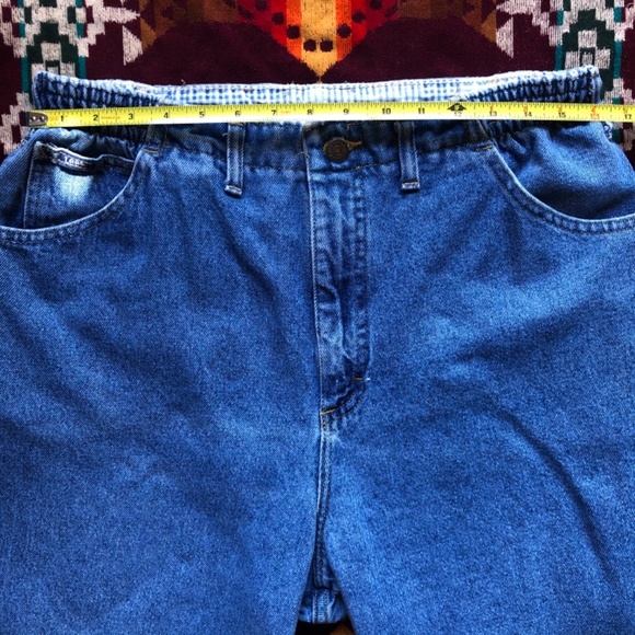 Vintage Lee High Waist Mom Jeans 33 Waist - Picture 3 of 9